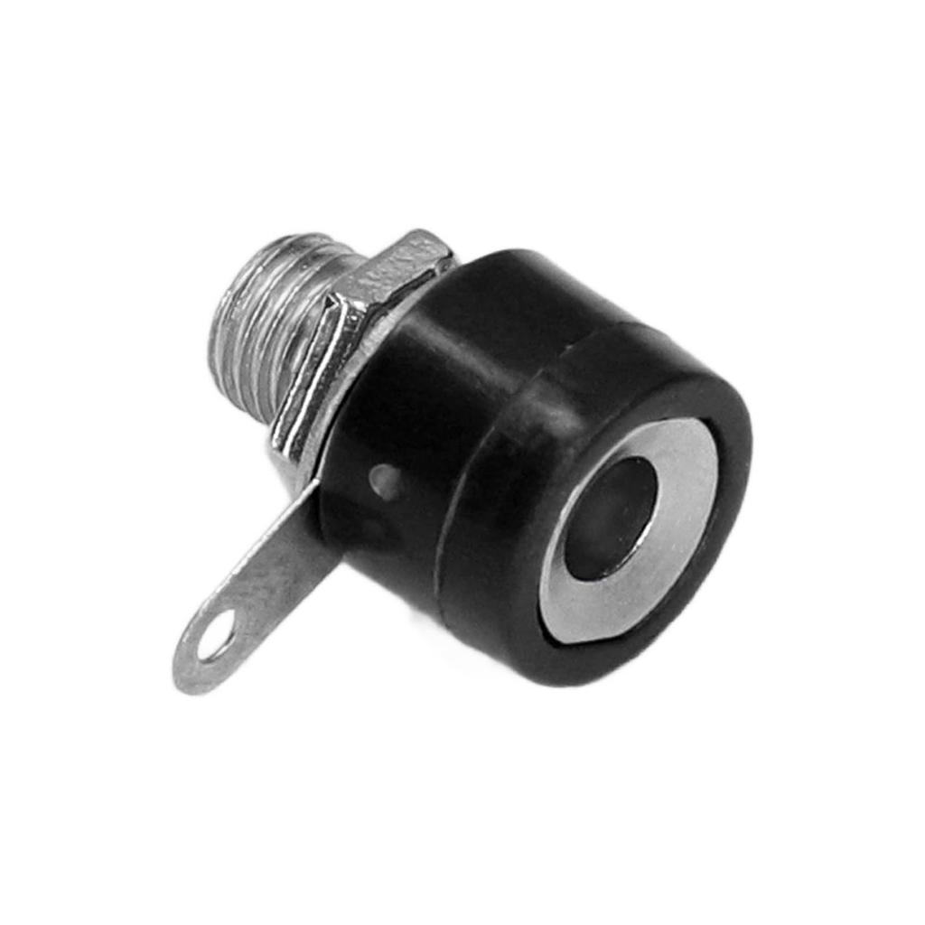 100 Stück 4mm Bananenstecker Buchse Klemmenanschluss Kreuzverbinder Stecker Buchse Klemmenanschlüsse Schwarz