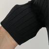 Knitted Black Bodycon Korea Style Ruffle Ladies Short Sleeves Midi Dresses Elegant Casual V-neck Mermaid Dress for Women Summer 2026