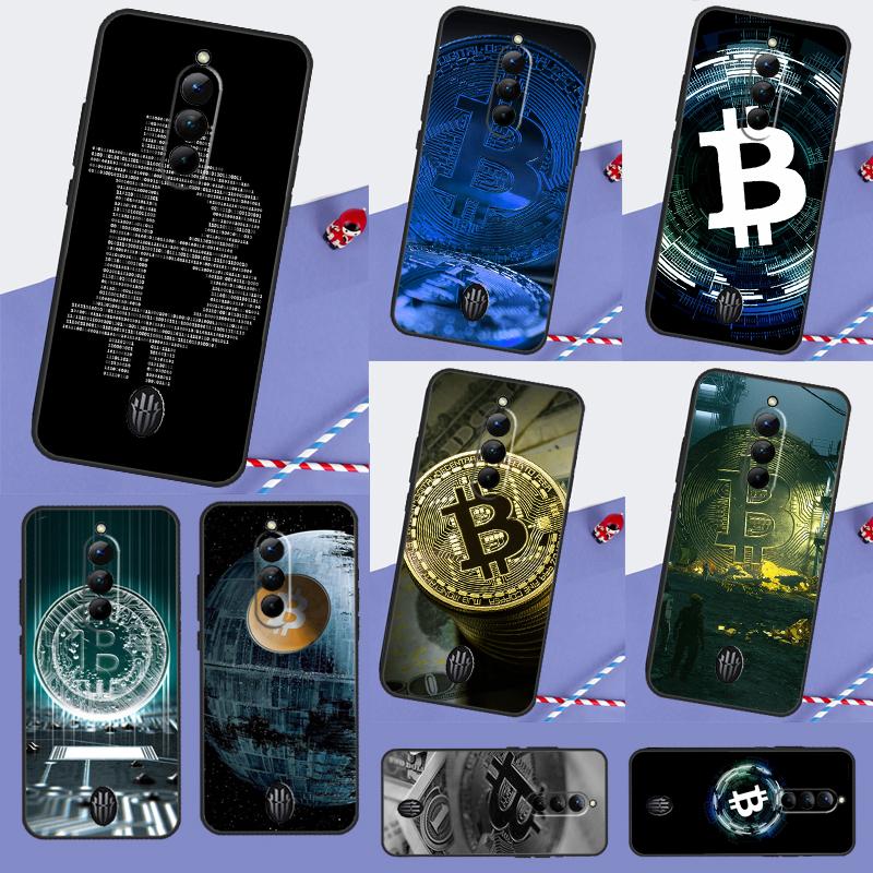 Bitcoin Case For Red Magic 10 9 8 Pro Plus 6 6S 7S 7 Pro 5G 6R RedMagic 10S 8S 9S Pro Plus Cover
