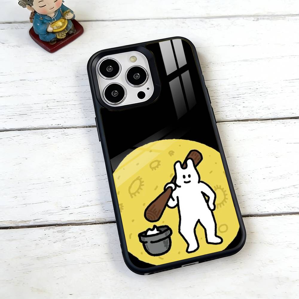 Happy Rabbits Party Phone Case For iPhone17,16,15,14,13,12,11 Plus,Pro Magnetic For Magsafe Wireless Charging