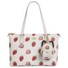 COACH Coated Canvas With Leather Bag Accessory Mini Women's White CAO93-IMCAH