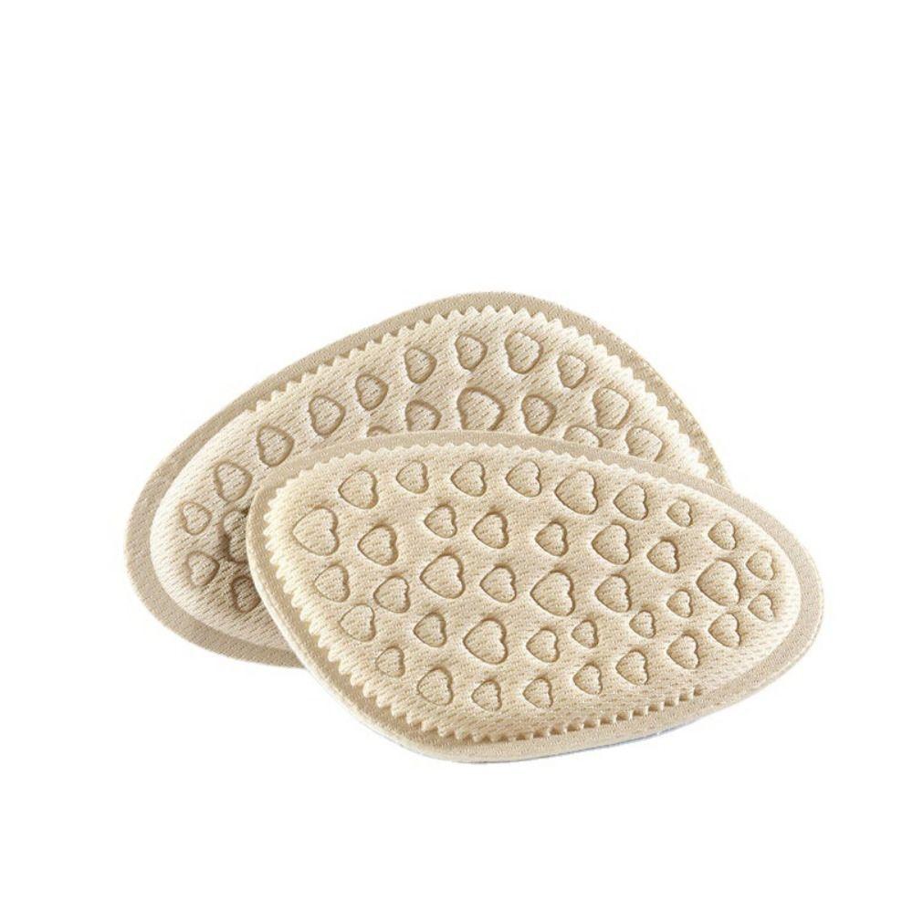 Soft Forefoot Pads Shoes Accessories Anti-Slip Comfortable Half Insoles Sweat-wicking Breathable Women Shoe Insoles Foot Care