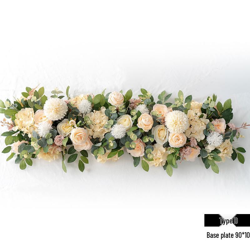 Artificial Floral Row for Wedding Archways and Window Displays