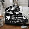 1pc Supernatural 11 Blanket Soft Warm Throw for Home, Office, Travel All Season Cozy Bedding Gift, Office Cozy Accessory