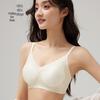 Glossy Lace Trim Wire-Free Bra: Invisible Underwear for Women, Reduces Big Chest Appearance, Anti-Sagging with Summer Comfort.