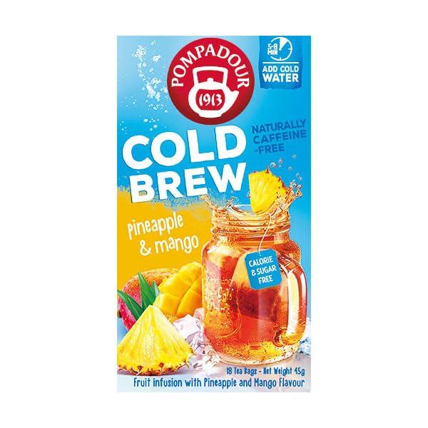 

Pompadour Холодный Настой Ананас Манго 18 Чайных Пакетиков 71333 x 10 Пачек &