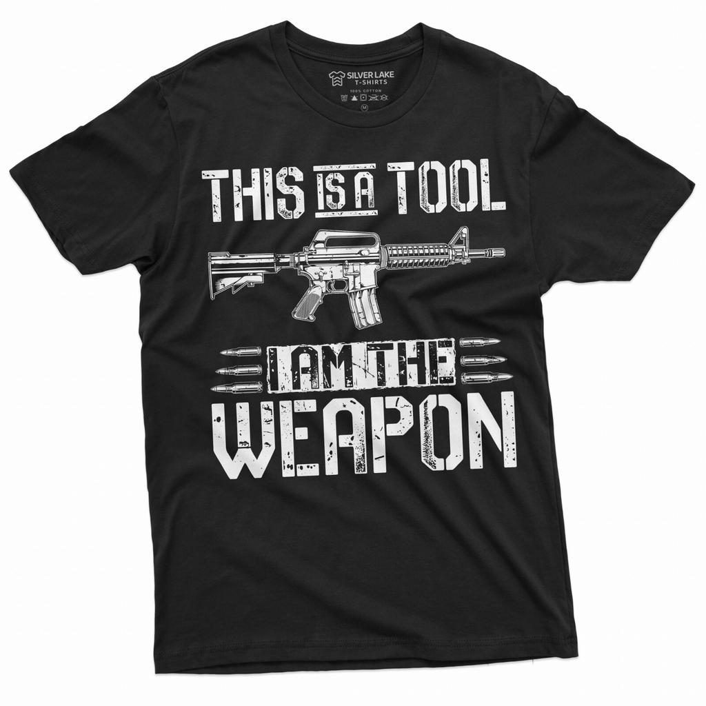 2nd Amendment T-Shirt I Am The Weapon Shirt Pro Rifle Shirt Pro Gun Tee