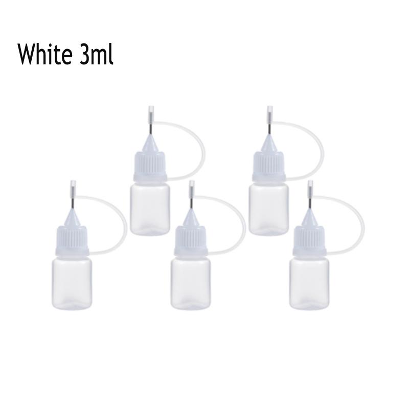 

5-12 шт., 3 мл-120 мл, аплікатор для нанесення клею на наконечник голки, пластикова пляшка для квілінгу з паперу, DIY, скрапбукінг, інструмент для рукоділля з паперу
