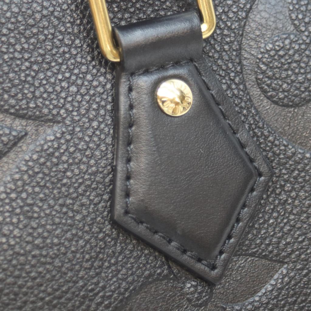 LOUIS VUITTON M58951 Imprint Noir Speedy Bandolier 25 Boston bag NoirUsed