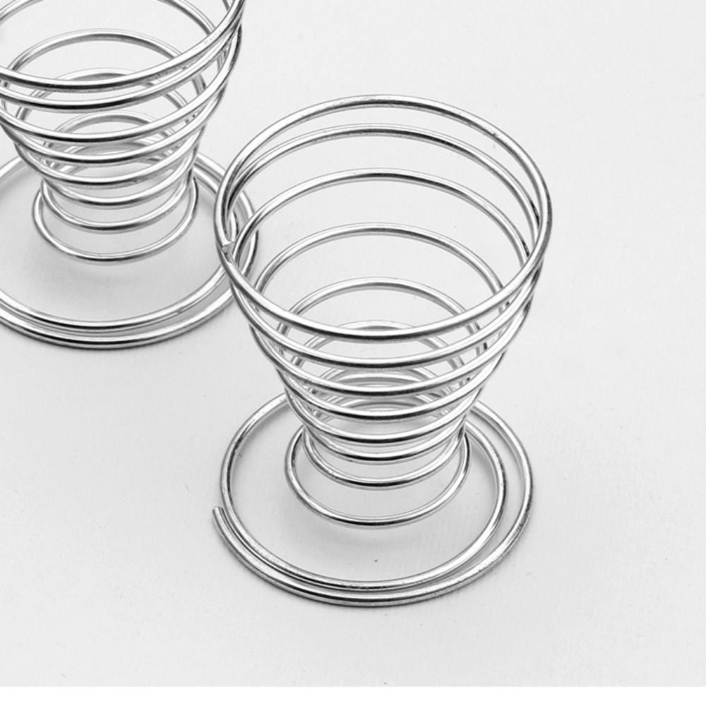 3Pcs/set Stainless Steel Spring Base Holder Pineapple Base Spring Wire Egg Tray  Tea Drain Holder