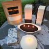 Pearled Candle Sand Candles Customized Logo Non Toxic Sand Candle Wax Plant Based Wax Sand Candles