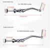 Fishing Reel Arms Grip Hex Shaft Rod Designed Fit for Most Fishing Spinning Reel