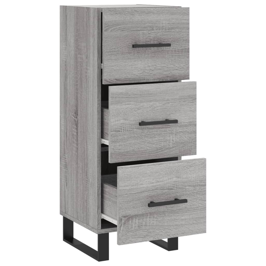 Sideboard Gray Sonoma 34.5 x 34 x 90 cm Particleboard