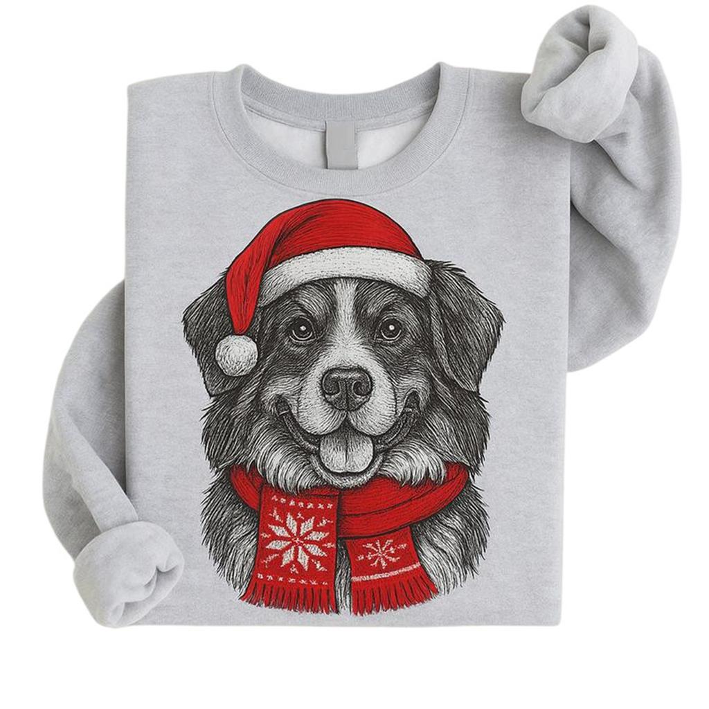 Christmas T-Shirts And Sweatshirts, Women'S Sweatshirts, Long-Sleeved Pullover Sweatshirts, Women'S Long-Sleeved Tops