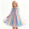 Frozen Princess Elsa Cape: Girls' Halloween Costume & Stage Performance Cloak