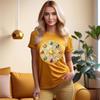 Golden Medallion T-Shirt Jewelry Tee with Treasure Mother Day Gift for Mama Mom Granny Grandma Grandmother Gran Nana Sister Aunt Women
