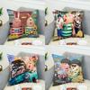 UUSAVICH Pillow Case For Car Sofa Decorative Home Doublesided Print Plush Square Throw Pillow Cushion Cover