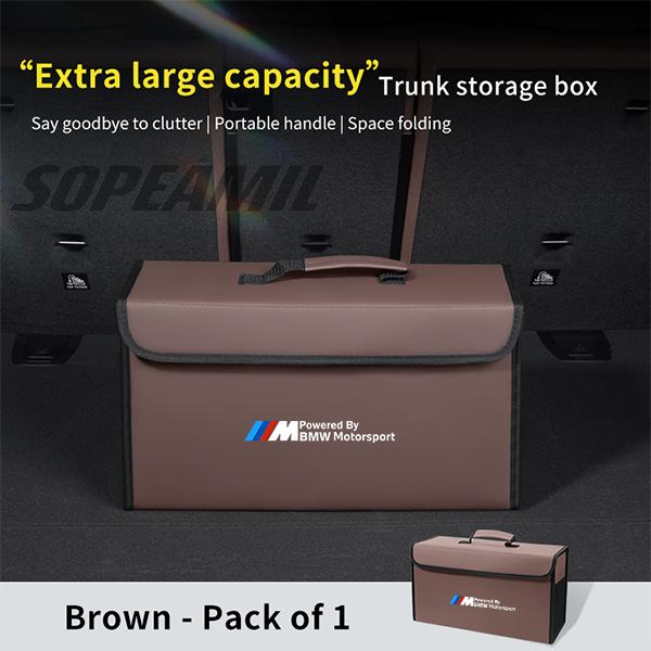 Car Trunk Storage Box Organizer Foldable Stowing Tidying Bag For BMW E39 E46 E60 E90 F10 F15 F20 F25 F30 G20 G30 X1 X3 X4 X5 X7