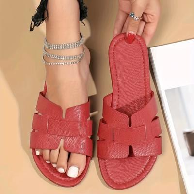 35-43 Pantofole estive da donna piatte di lusso all'aperto infradito da spiaggia sandali femminili tendenza design di marca diapositive scarpe da donna