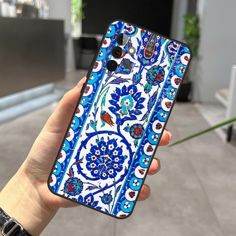 Antike Blumendiesen Hülle Für Samsung Galaxy A22 A32 A52 A15 A16 A05 A26 A36 A56 A53 A33 A13 A34 A54 A14 A35 A55