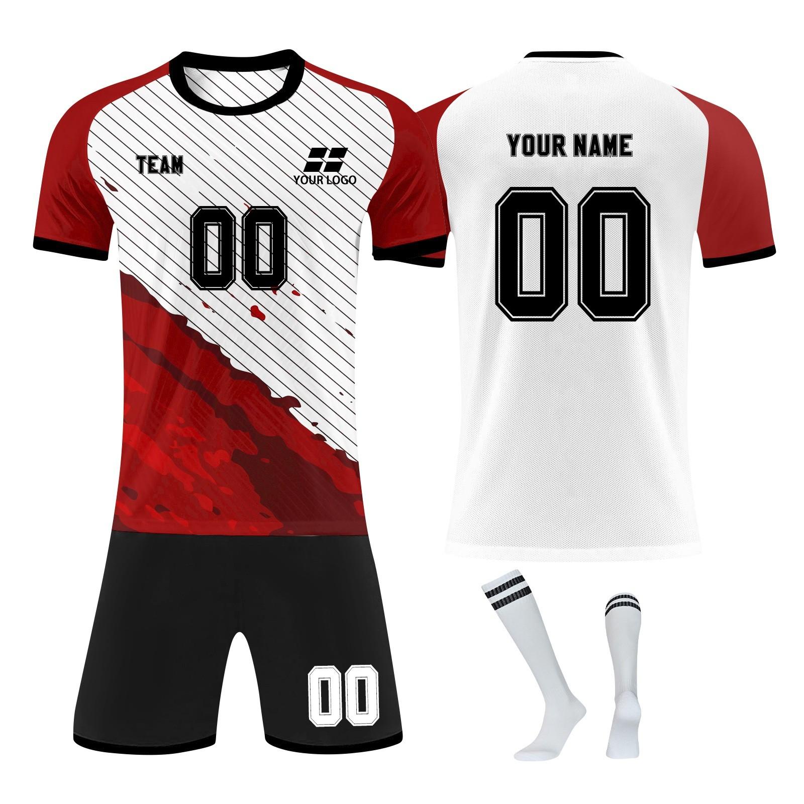 

Комплект персонализированных рубашек для мужчин и девочек с именем и номером, футбольные майки на заказ для мальчиков, тренировочный костюм L белый