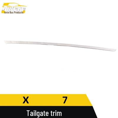 Hanteng X7 Tailgate Trim Sticker: Stainless Steel Anti-Scratch Trunk Strip