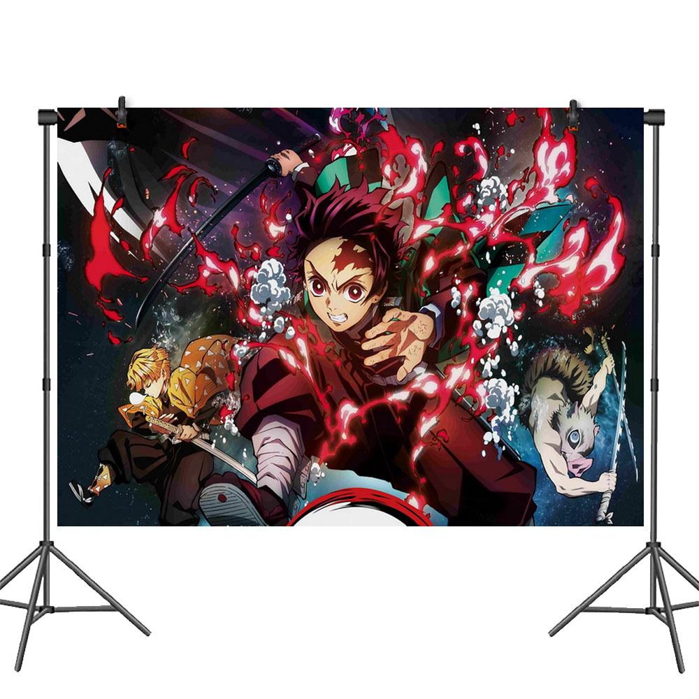 Geist Tötendes Schwert Geburtstagsparty Zubehör Einweggeschirr Pappteller Pappbecher Papierservietten Jungen Dekoration Umweltschutz