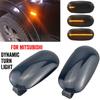 2Pcs Dynamic Side Marker Turn Signal Sequential Blinker Indicator Lights For Mitsubishi Pajero Mirage Legnum Galant 1998-2005