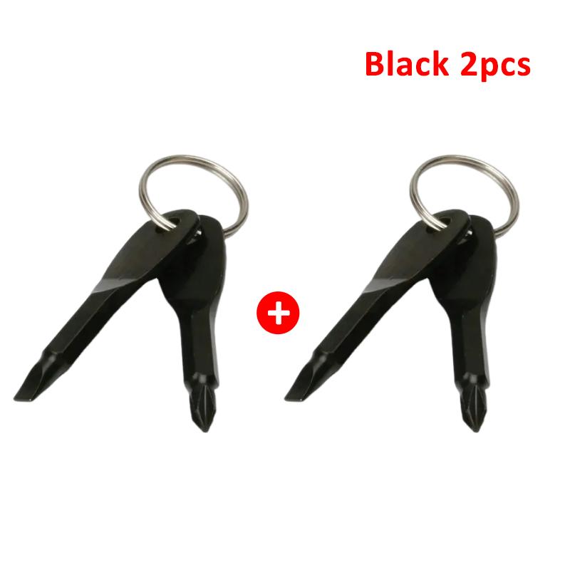 Emergency Key Screwdriver Outdoor Multifunctional Edc Tool Safety Protection Self Defense Prick Cone Combined Tool Set