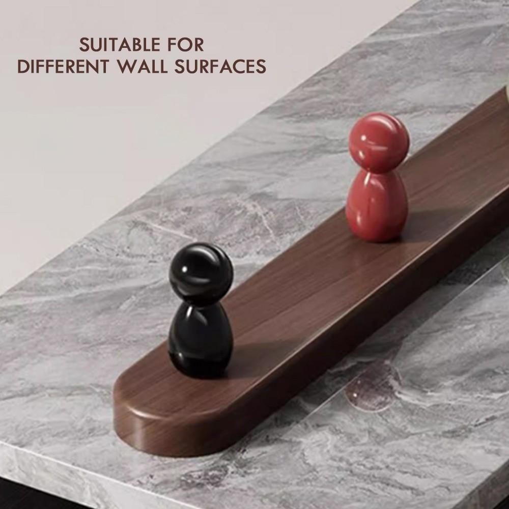 Strong Load-bearing Wall Hooks Adhesive Clothes Holder New Key Holder  Entryway