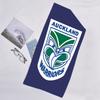 1pc Football Team (10) Beach Towel, Beach and Seaside Swimming Pool Equipment, Fashion Pattern, Rectangular, Travel Essentials