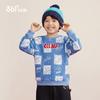 361° Çocuk Karikatürlü Kapüşonsuz Sweatshirt
