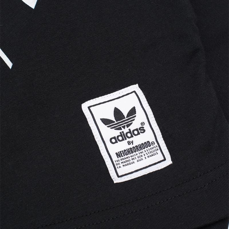 adidas Originals X Neighborhood Rundhals Pullover Kurzarm T-Shirt Herren Oberteile M64815