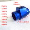 2 In 1 Car Truck Temperature Sensor Round LED Digital Water Temp Gauge Voltmeter Volt Voltage Meter Temperatura Moto For 12V24V