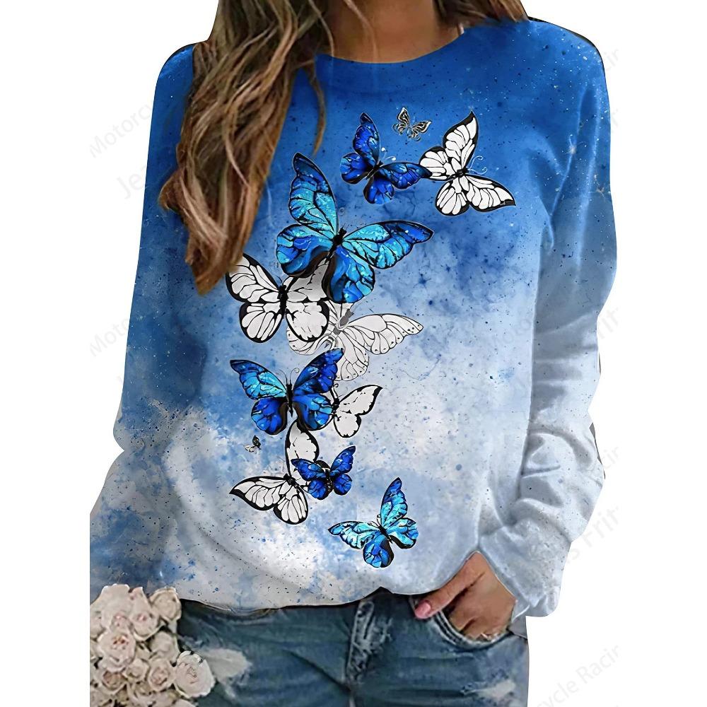 Women Fashion Crewneck Oversized Hoodies Women Sweats Streetwear Coat Clothes Female Sweatshirt