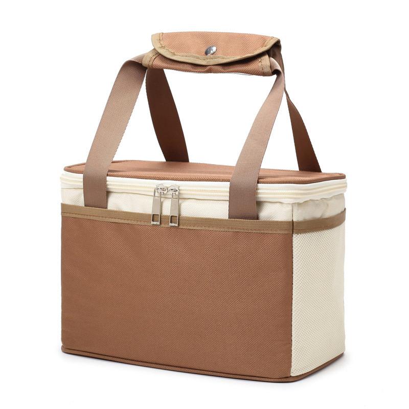 

Складная Водонепроницаемая Сумка для Пикника Ручной Дизайн Работа Школа Мероприятия На Открытом Воздухе 24x17x15cm