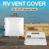 Wadoy 13 X 13 Inch RV Camper Vent Cover/Lid Comaptible With Jensen 40152 Metal Base 1994 & Up Models, Universal Roof Vent Cover Replacement For RV,
