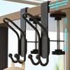 Yousheng 1/2Pcs Adjustable Desk Mount Hooks Backpack Hooks Strong Load-bearing Multipurpose Easy Installation Hanger Hooks
