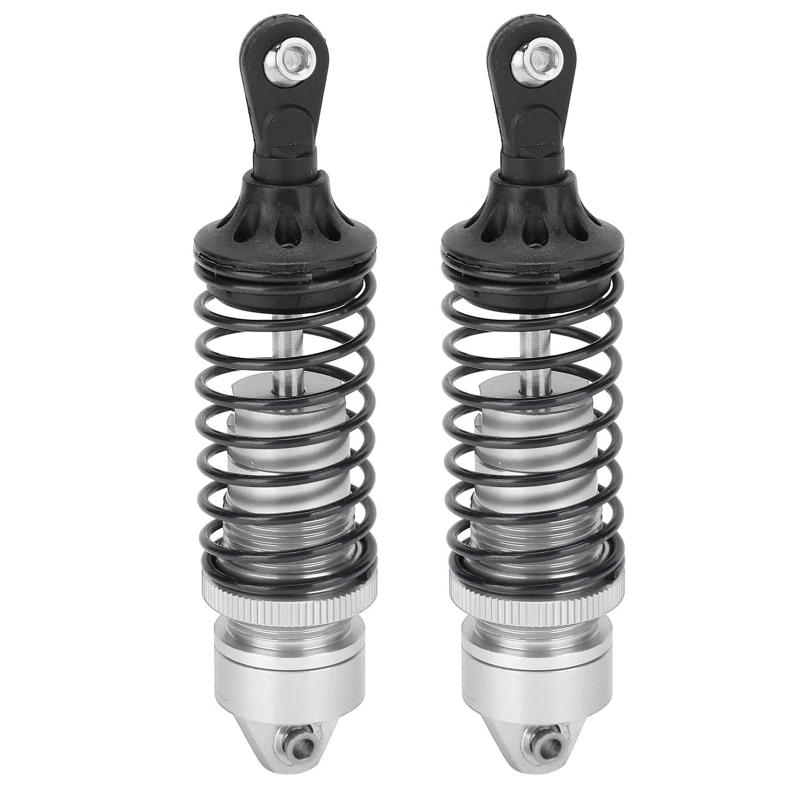 

2Pcs 100mm RC Metal Shock Absorber Damper for TRAXXAS SLASH 2WD RC Car Upgrade PartsSilver срібний
