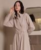Leobeucham [Kate Belt Dress_Beige] Kate Belt Dress_ Beige