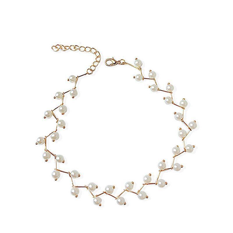 Korean Simple All-Match Pearl Choker Necklace