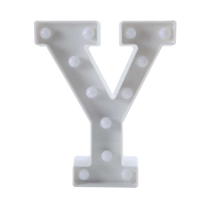 LED Alphabet Lights - Decorative Luminous Letters for Proposals, Confessions, Birthdays, and Parties