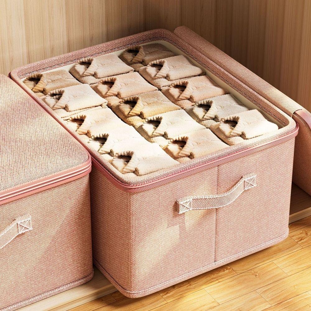 Large Capacity Clothes Quilt Storage Bag Dustproof Clothing Sorting Box  Wardrobe