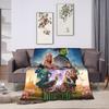 Couvertures Wicked For Good Glinda et Elphaba Couverture Douce Super Douce Hiver Voyage en Avion Salon Couvre-lit