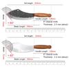 Stainless Steel Boning Knife Meat Cleaver Fishing Slicing Knives Chopping Vegetables 5Cr15Mov Hand Forged Butcher Knives Kitchen