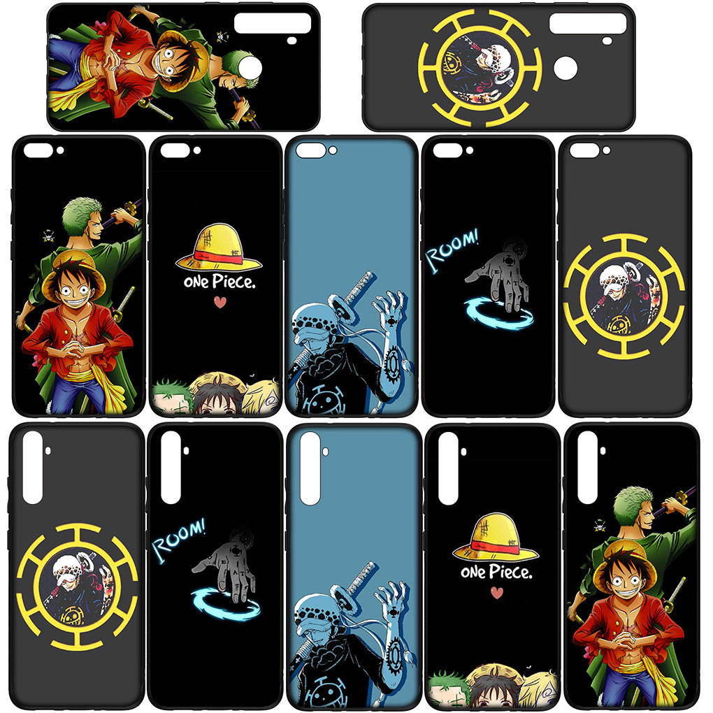 Phone Case for Samsung Galaxy S25 S24 S23 iPhone 16 15 Redmi Note 14 13 12 16E 8 X 11 Pro Max XR OPPO Moto Huawei Luffy One Piece Trafalgar Law Cover