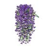 Artificial Morning Glory Silk Flower Vine Hanging Garland Fake Flower String For Home Wedding Outdoor Wall Garden Decor