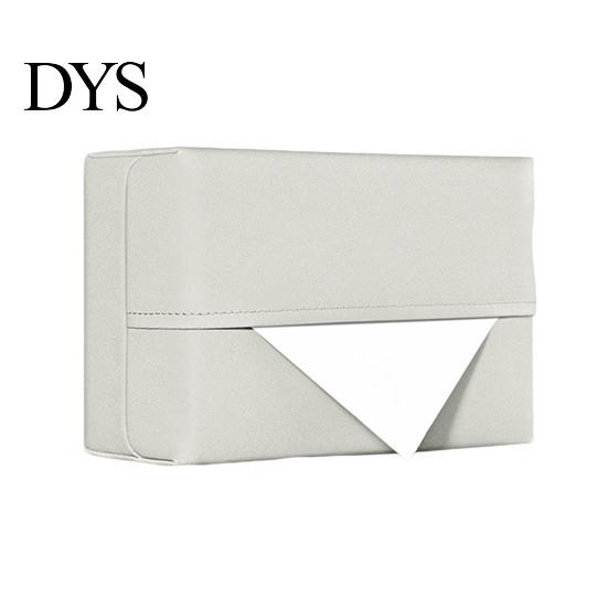 Magnetic Tissue Holder Car Box Leather Flexible Installation Dispenser for Seat Back Center Console Sun Visor Universal Accessories Accessory