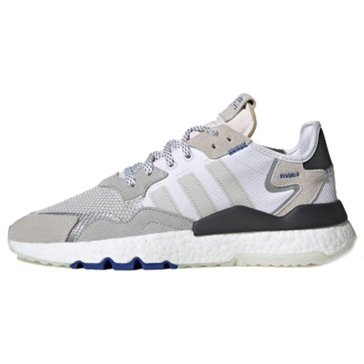 

Кроссовки унисекс adidas Nite Jogger Grey Power Blue Grey-Two Cloud-White EG2715