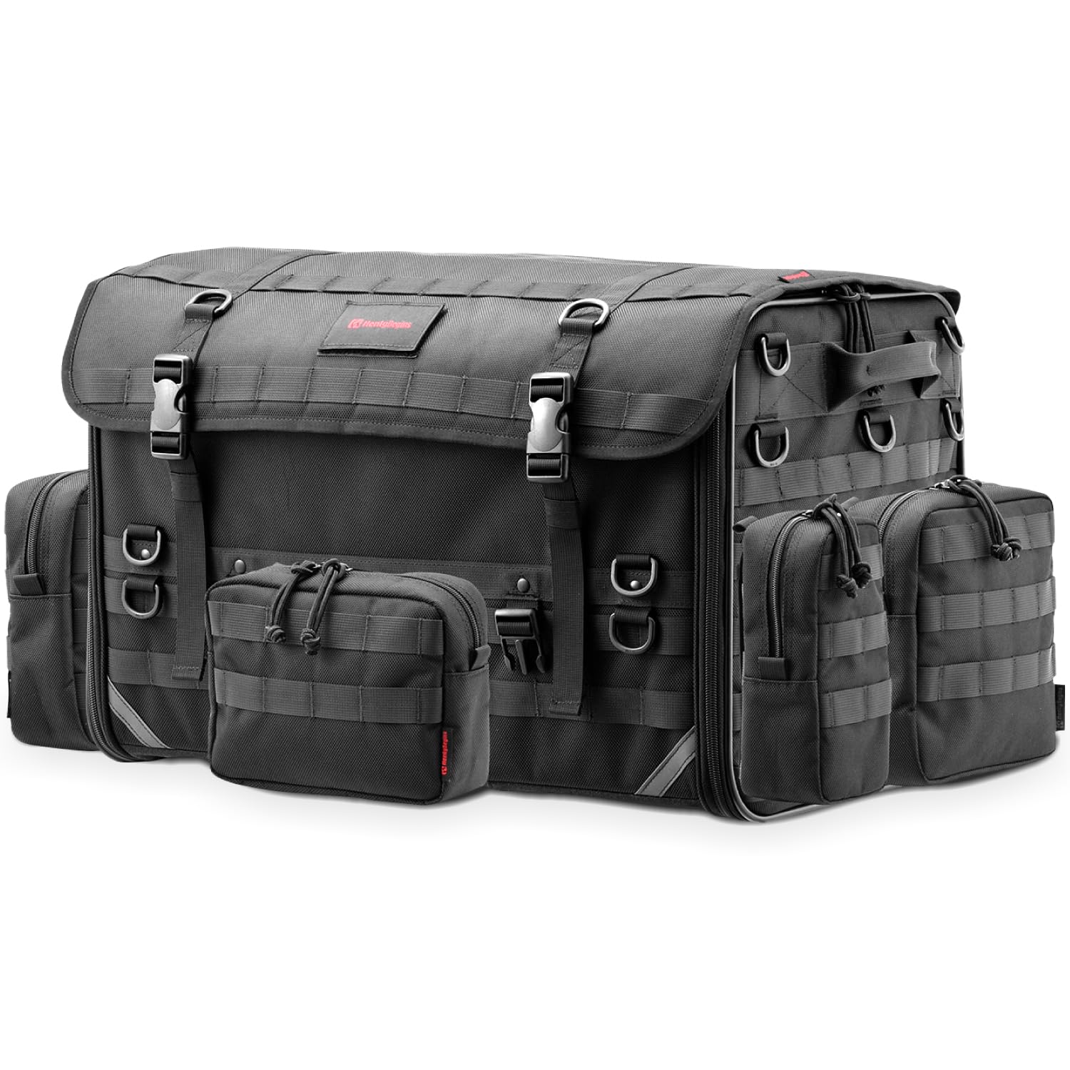 

Henly Begins Daytona Мотоциклетная походная сумка-сиденье СИСТЕМА Большая вместимость Полный комплект с сумкой 22132 (65 л + 12 л) DH-750C чёрный